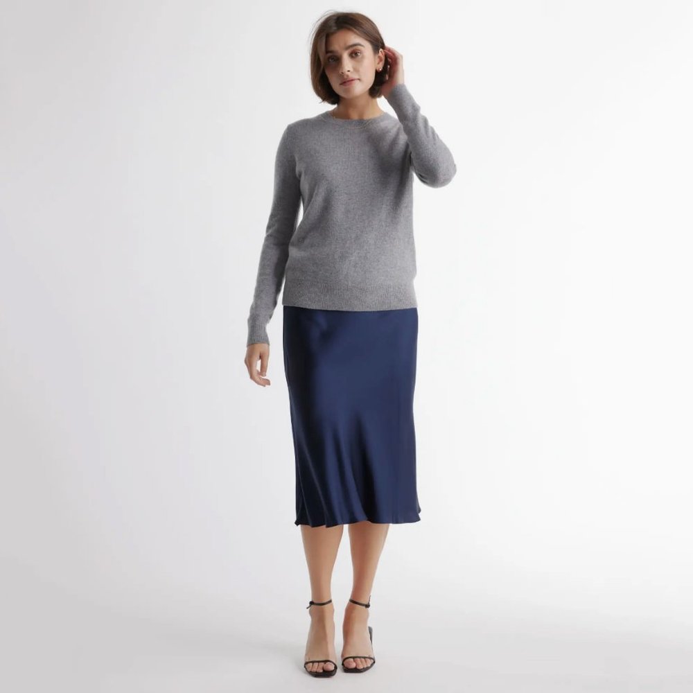 Quince 100% Washable Silk Skirt